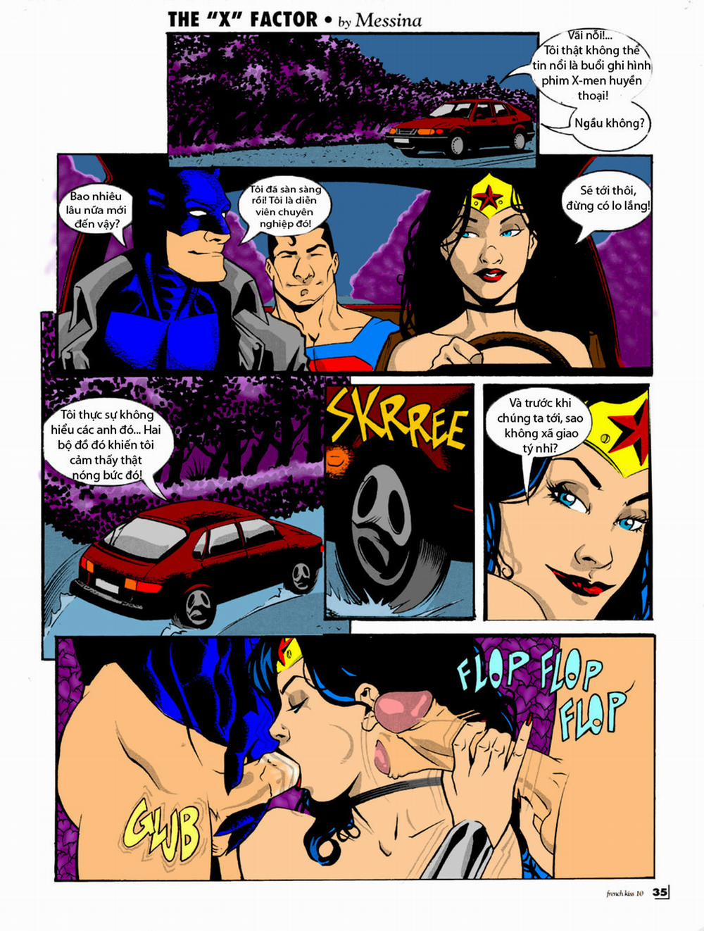 The X Factor (Superman, Batman, Wonder Woman) Oneshot 0 fix trang 0
