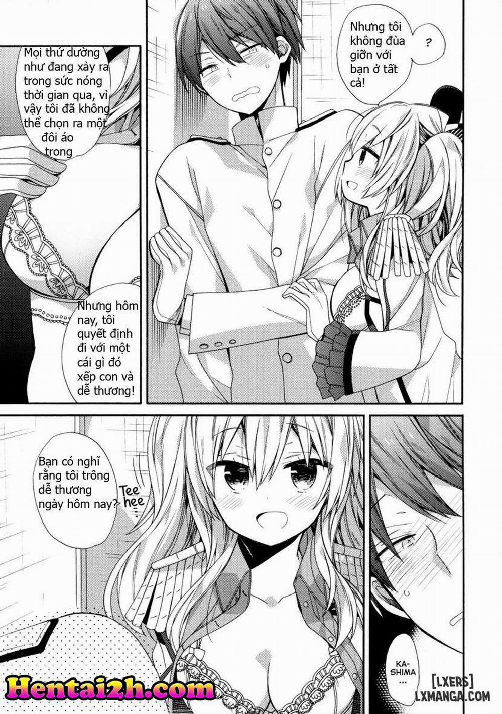 There's Something Weird With Kashima's War Training 2 Oneshot trang 6