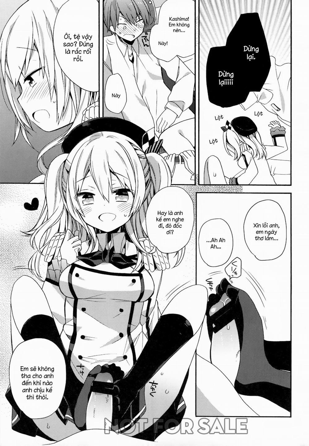There's Something Weird With Kashima's War Training (Kancolle) Oneshot trang 9