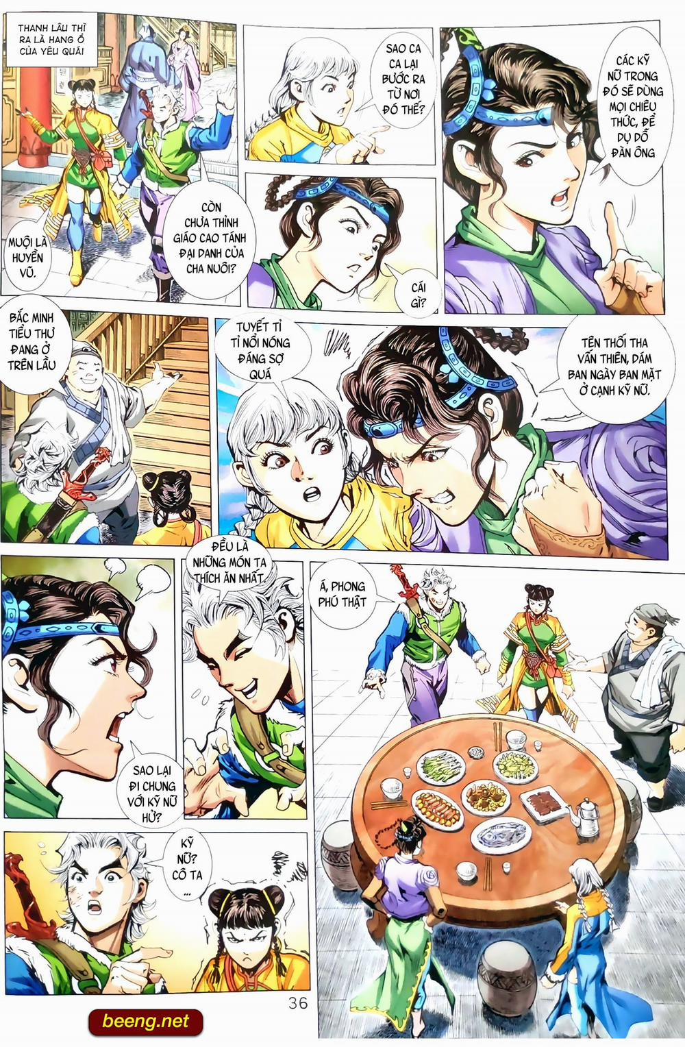 Thiên Yêu Huyền Kỳ 1 trang 18
