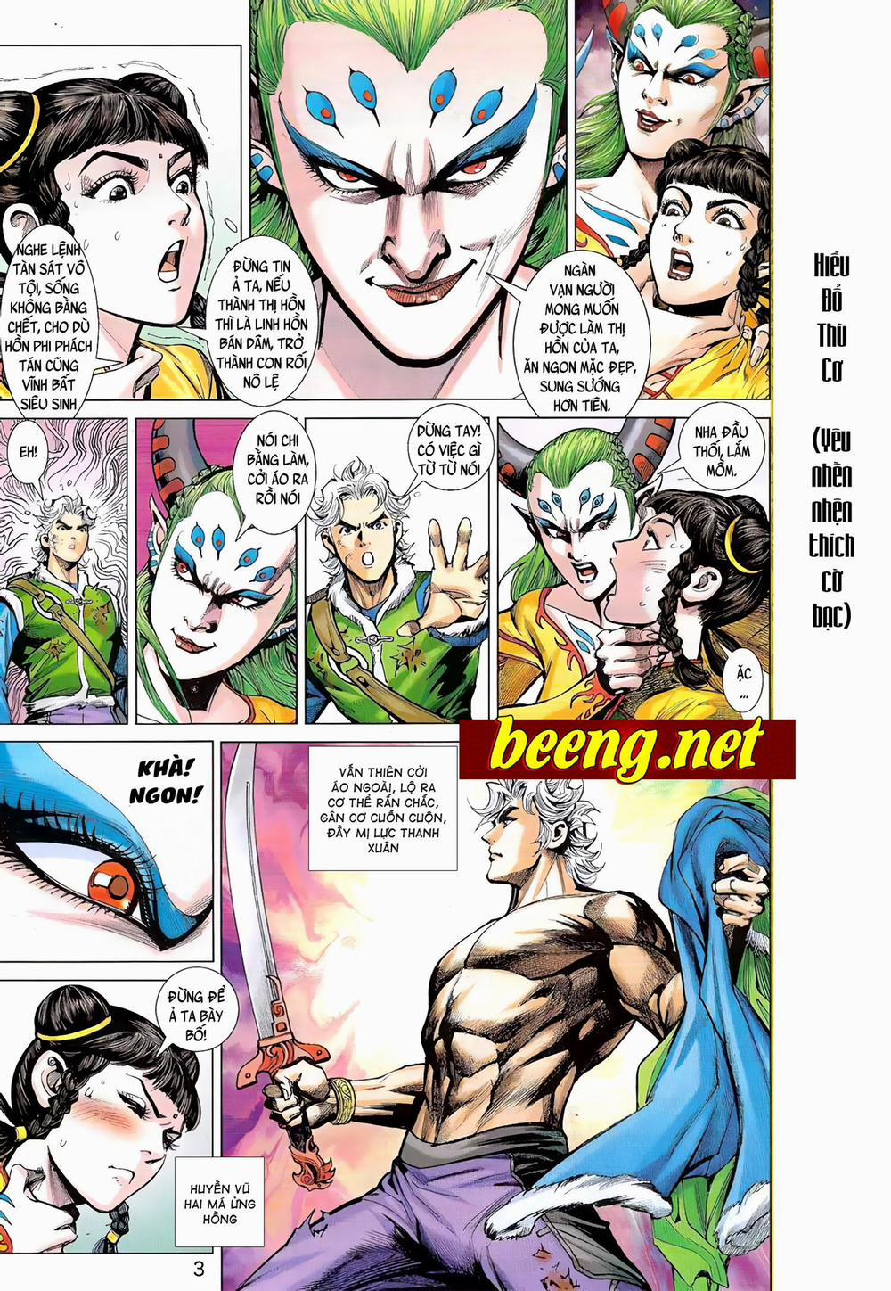 Thiên Yêu Huyền Kỳ 3 trang 2