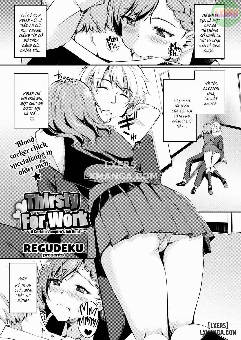 Thirsty For Work A Certain Vampire’s Job Hunt Oneshot trang 0