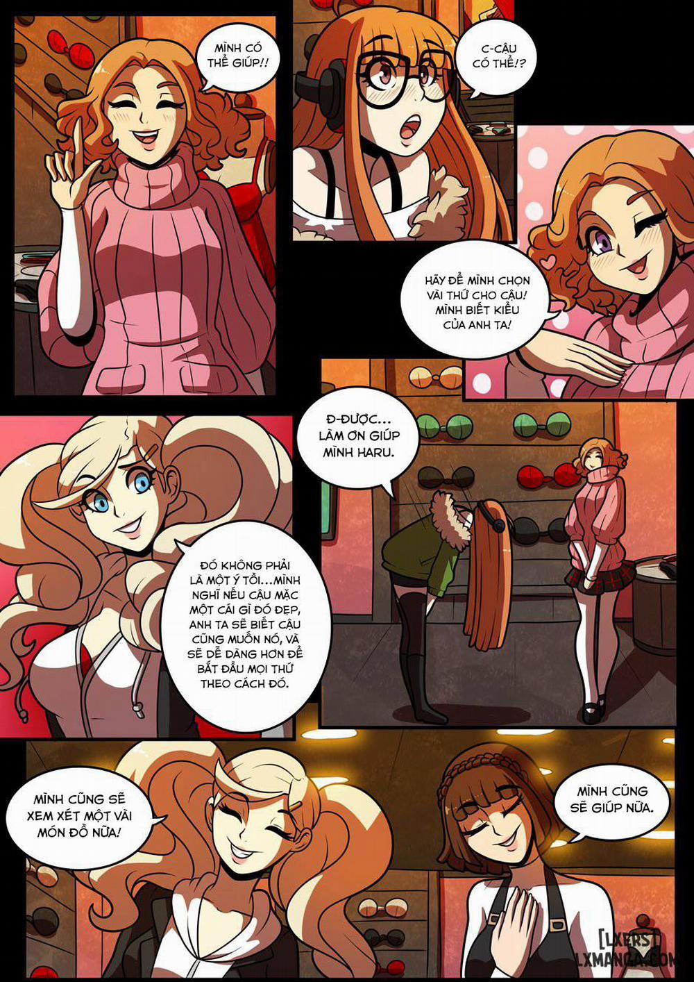 This is what girlfriends do right Oneshot trang 6