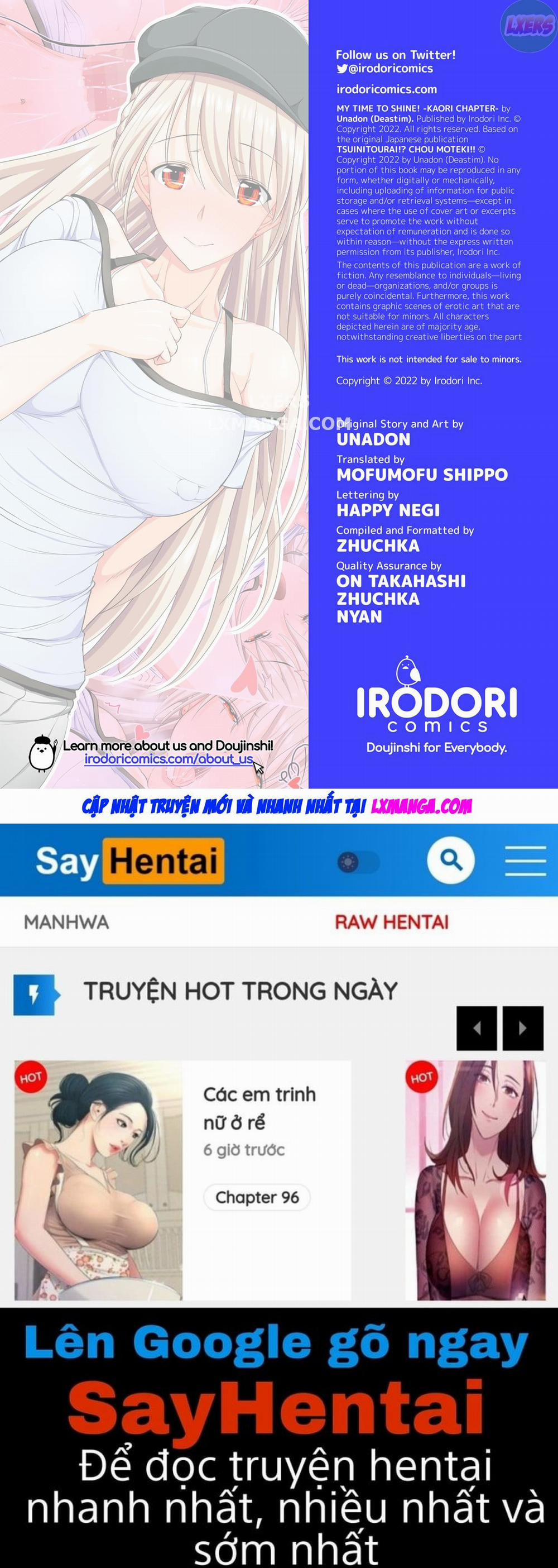 Thời gian tỏa sáng của tôi 1 0 Kaori trang 48