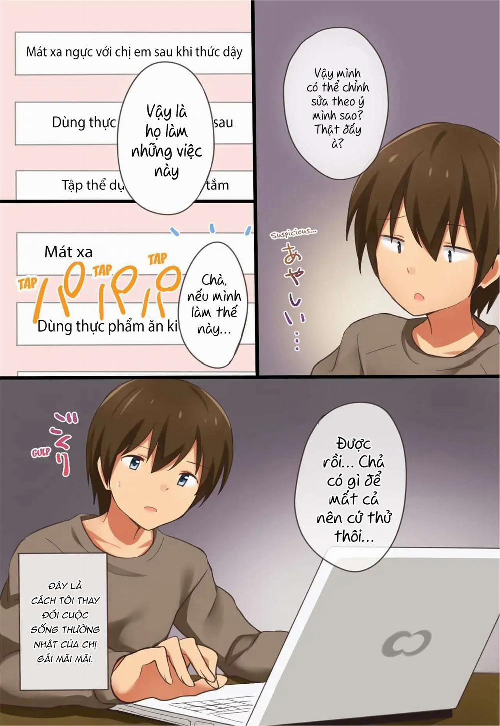 Thói Quen Khó Bỏ Của Chị Gái Tôi 1 trang 3