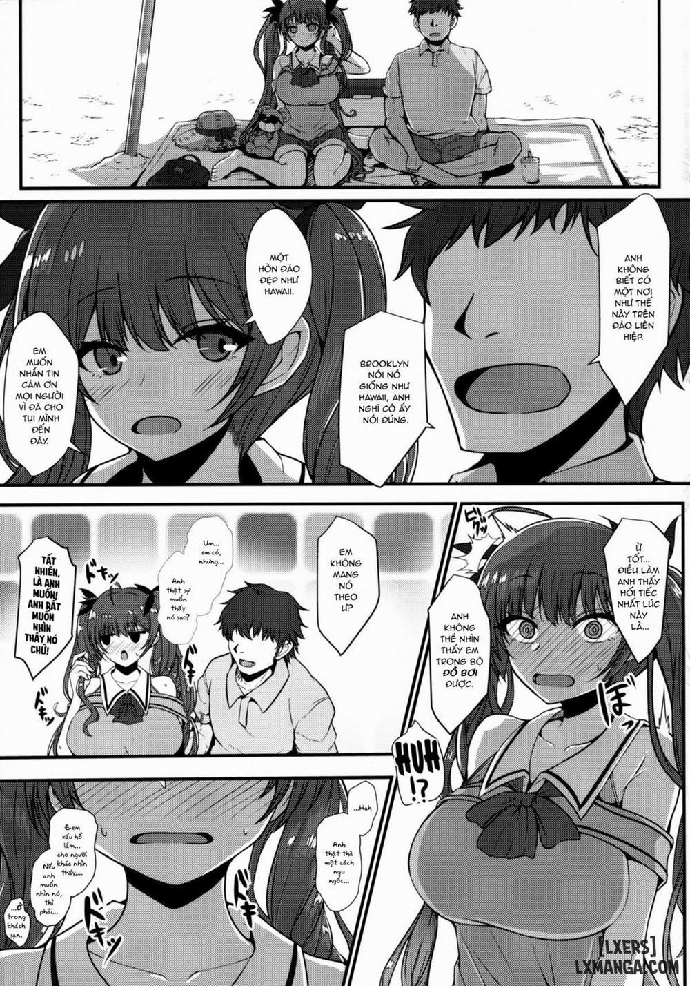 Three Days of Honeymoon with Honolulu Oneshot trang 3