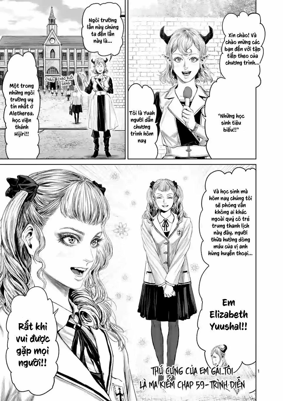 Thú Cưng Của Em Gái Tôi Là Ma Kiếm 59 trang 2