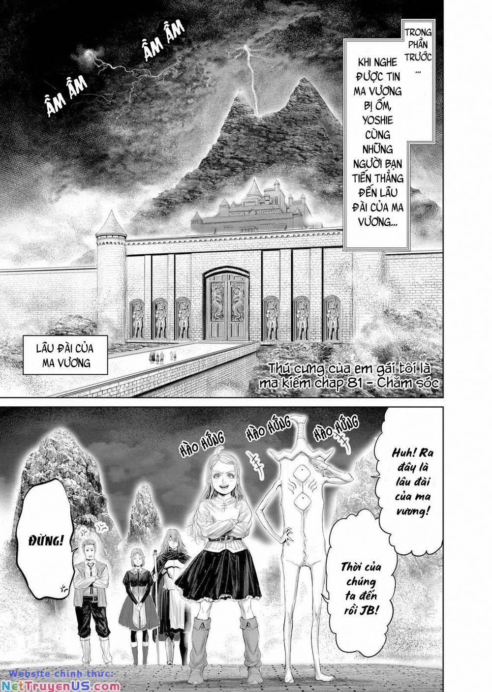 Thú Cưng Của Em Gái Tôi Là Ma Kiếm 81 trang 1