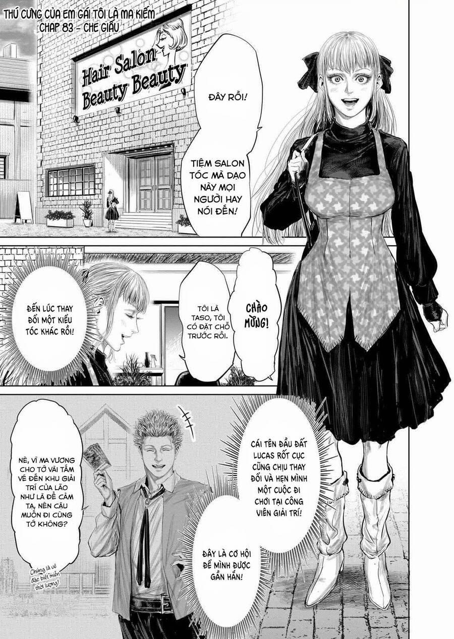Thú Cưng Của Em Gái Tôi Là Ma Kiếm 83 trang 1