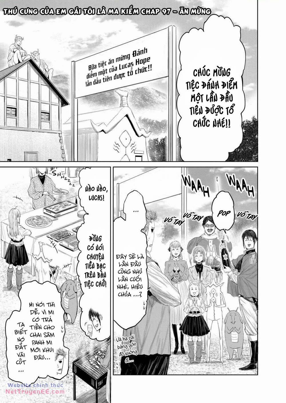 Thú Cưng Của Em Gái Tôi Là Ma Kiếm 97 trang 1