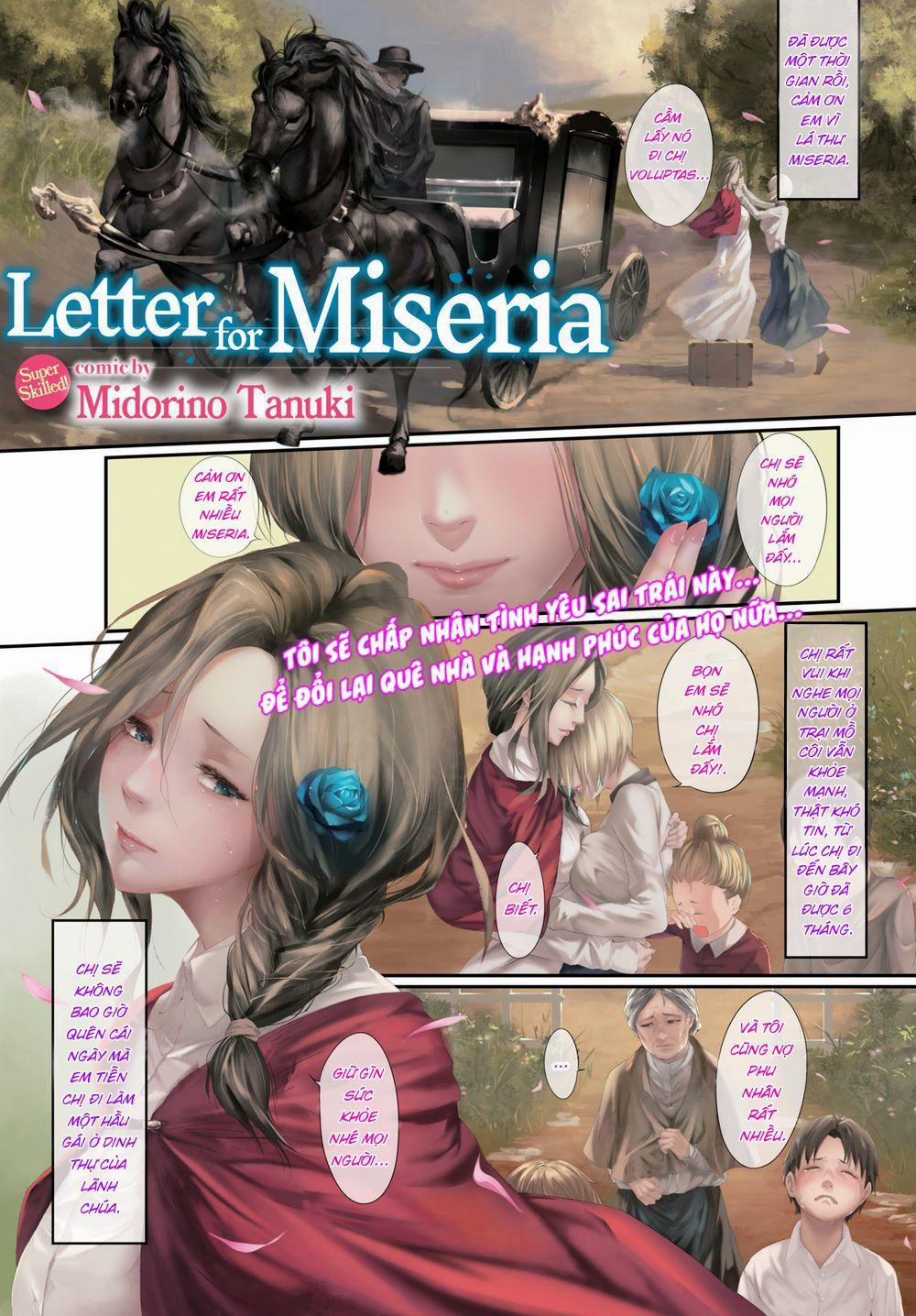 Thư Gửi Miseria Oneshot trang 1