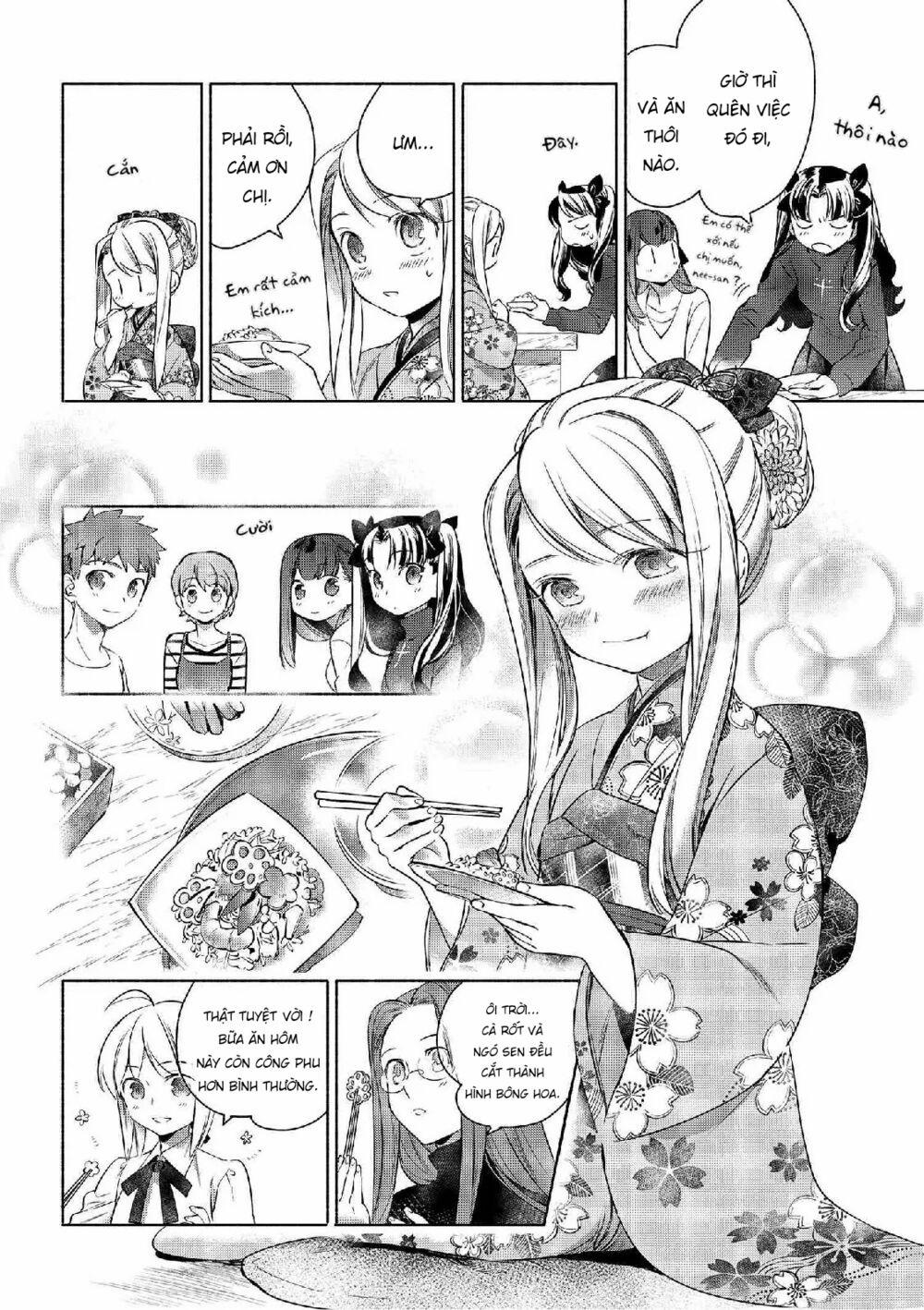 Thực Đơn Hôm Nay Cho Gia Đình Emiya 3 trang 10