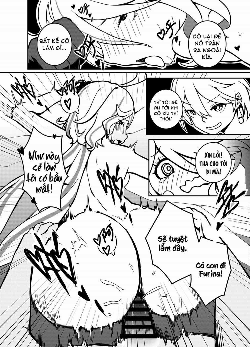 Thuỷ thần ngốc nghếch Vào chung với chiu dé nhé trang 13