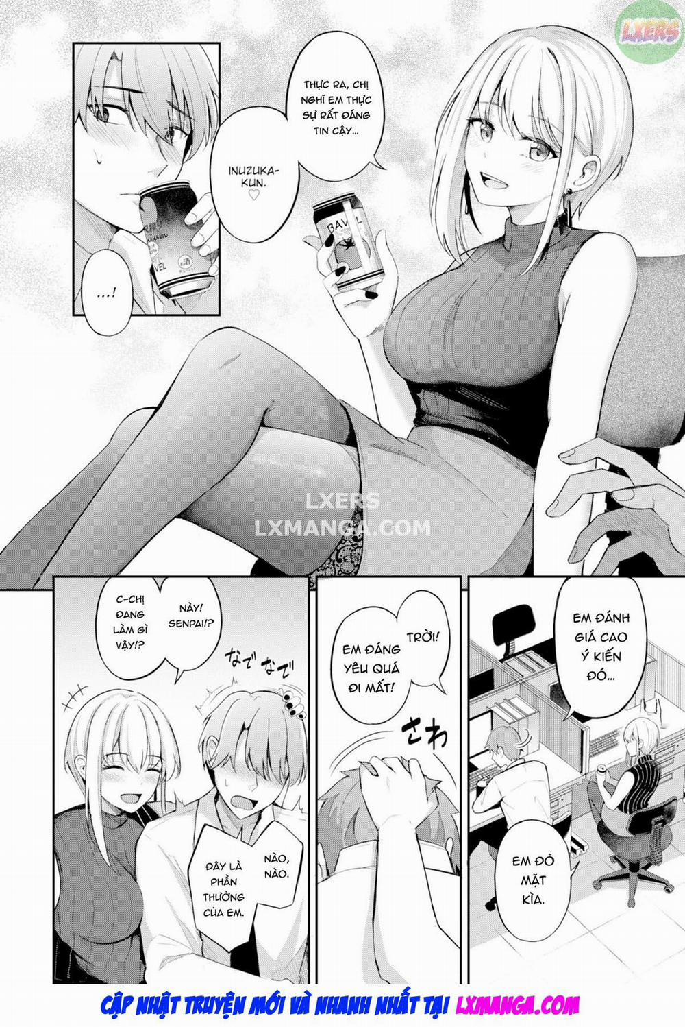 Tiền bối táo bạo Oneshot trang 4