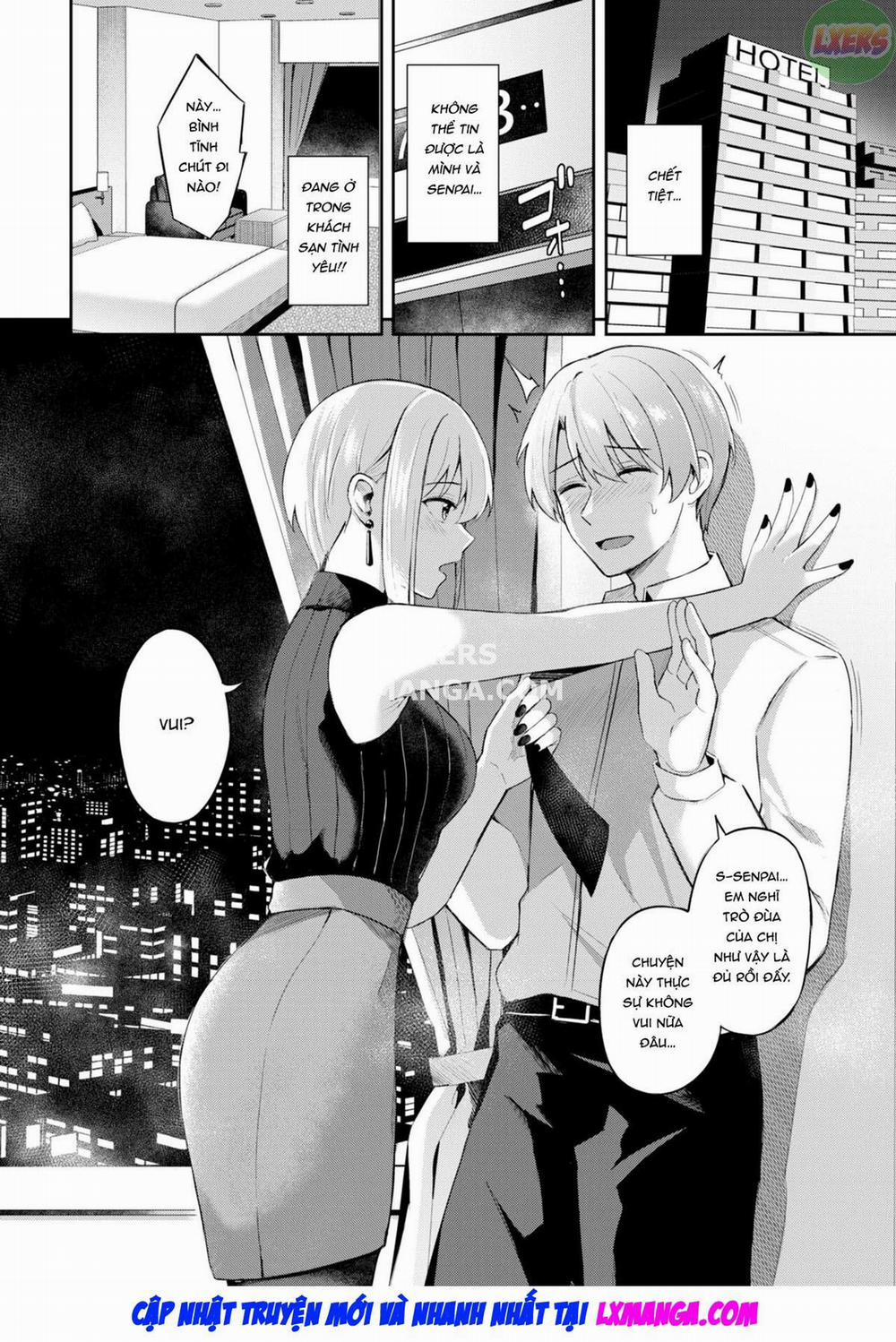 Tiền bối táo bạo Oneshot trang 6