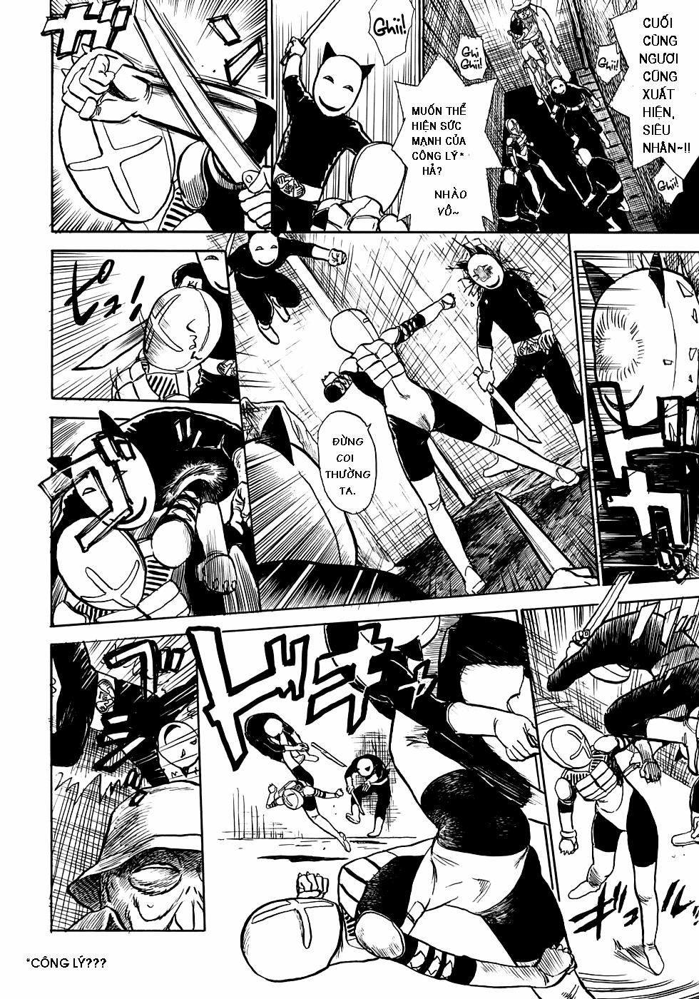 Tiến Lên Biệt Đội Siêu Nhân Ei~~! Oneshot trang 3