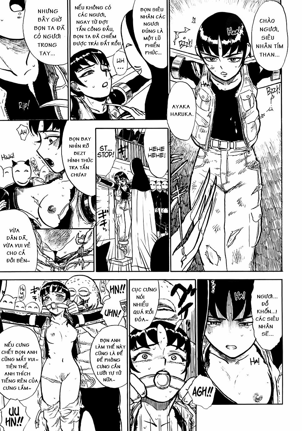 Tiến Lên Biệt Đội Siêu Nhân Ei~~! Oneshot trang 6