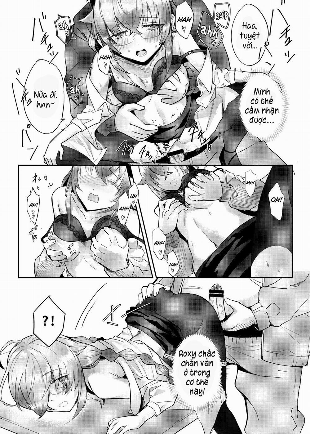 Tiết học ma pháp thủy vương cấp cùng Roxy-sensei Oneshot trang 18