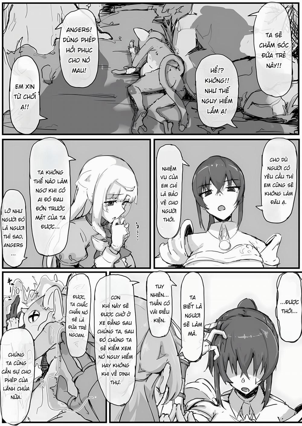 Tiểu thư và con khỉ may mắn. 1 trang 3