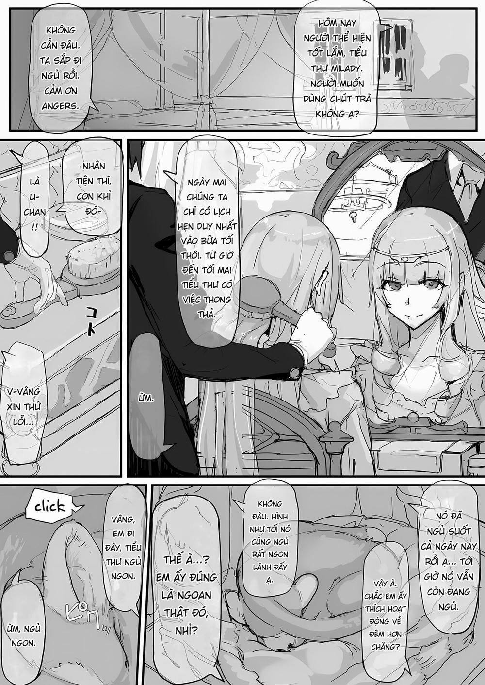 Tiểu thư và con khỉ may mắn. 3 trang 3