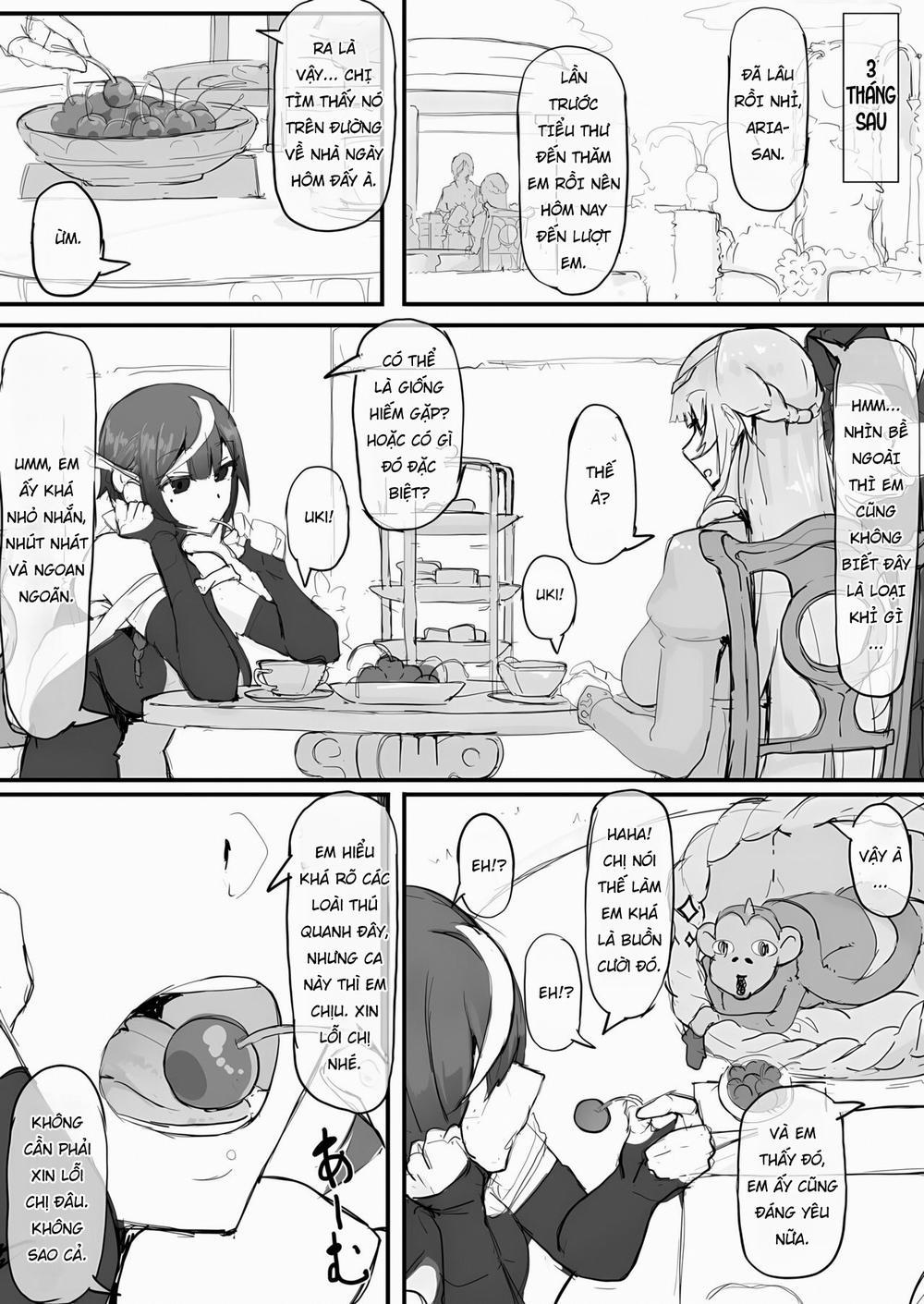 Tiểu thư và con khỉ may mắn. 4 trang 1