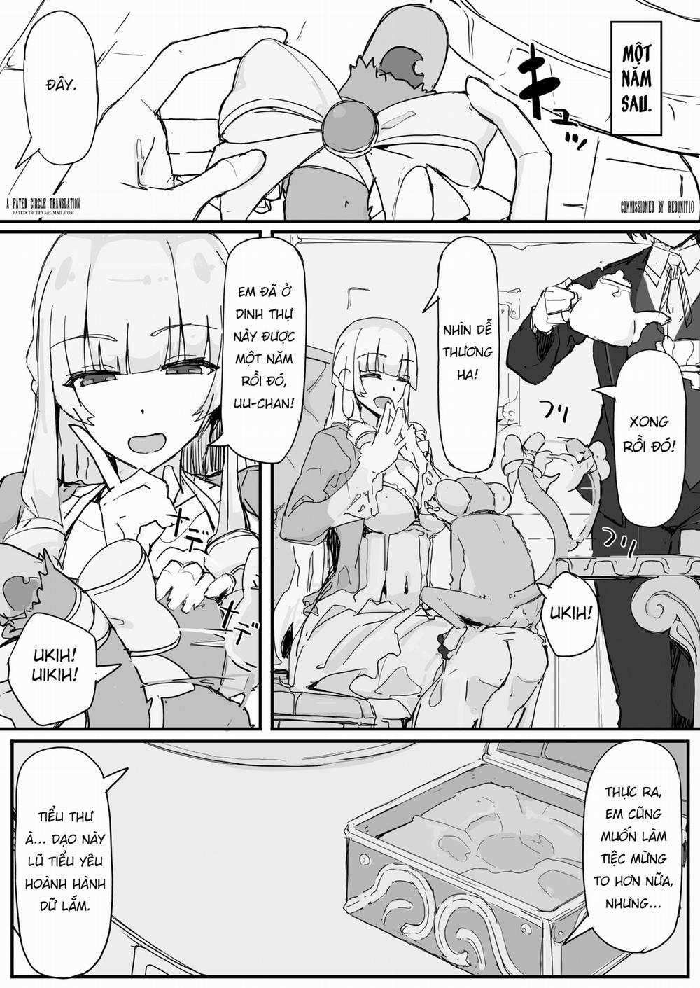 Tiểu thư và con khỉ may mắn. 6+7 trang 1