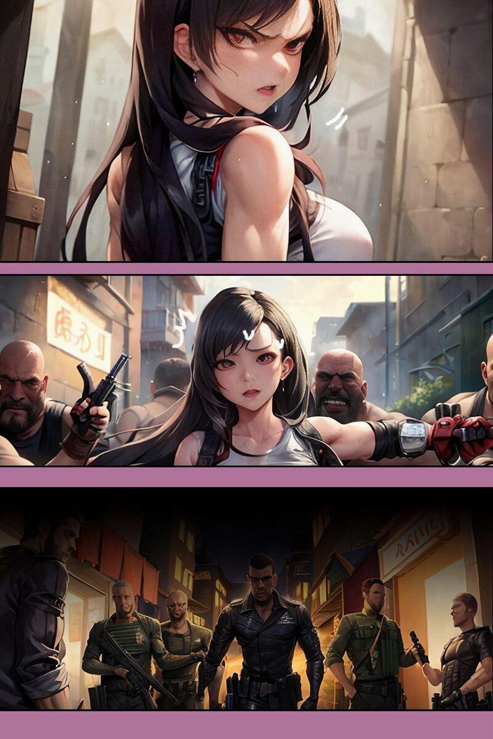 Tifa's Trouble in Dark Alley Oneshot trang 2