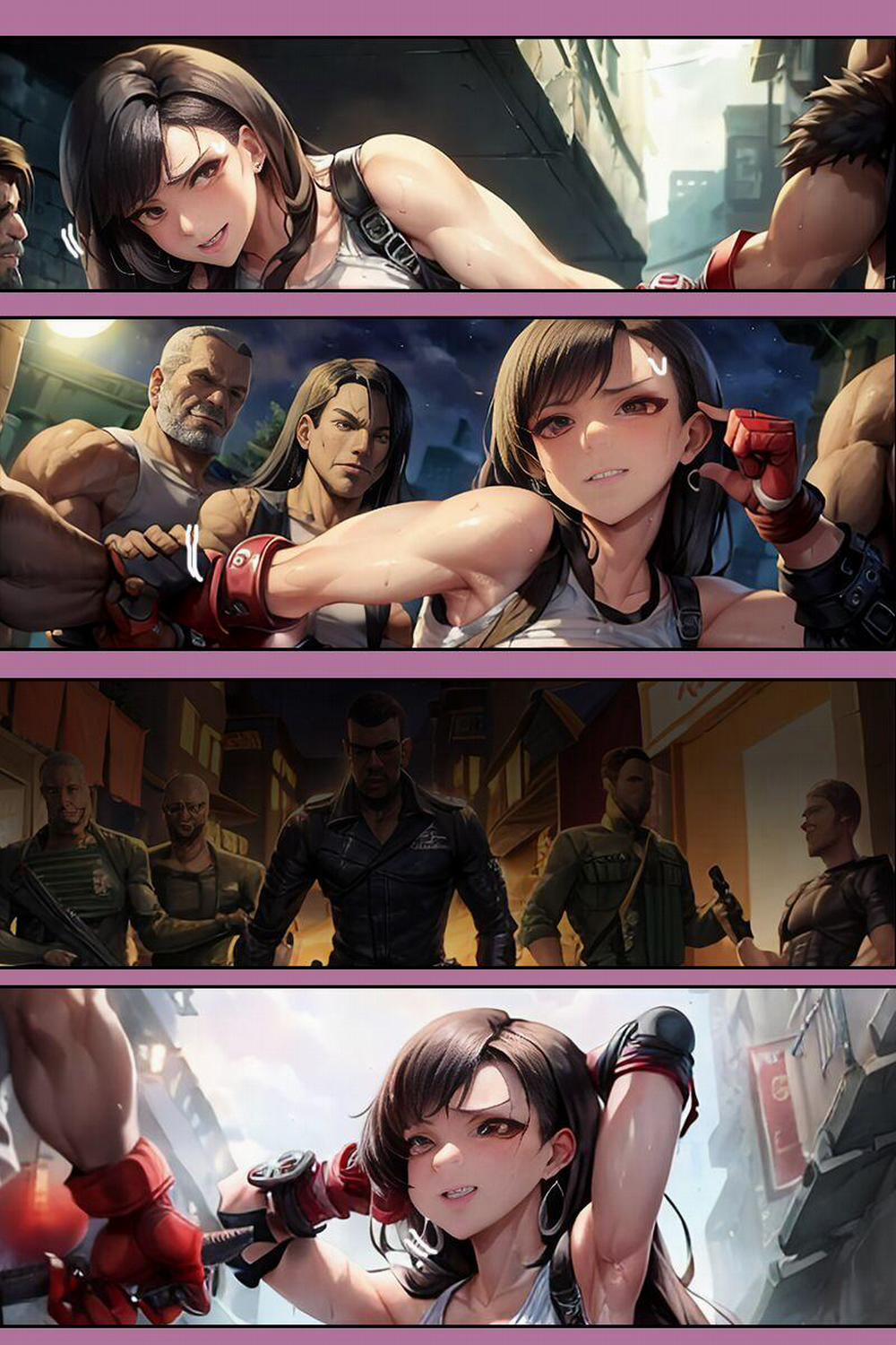 Tifa's Trouble in Dark Alley Oneshot trang 3