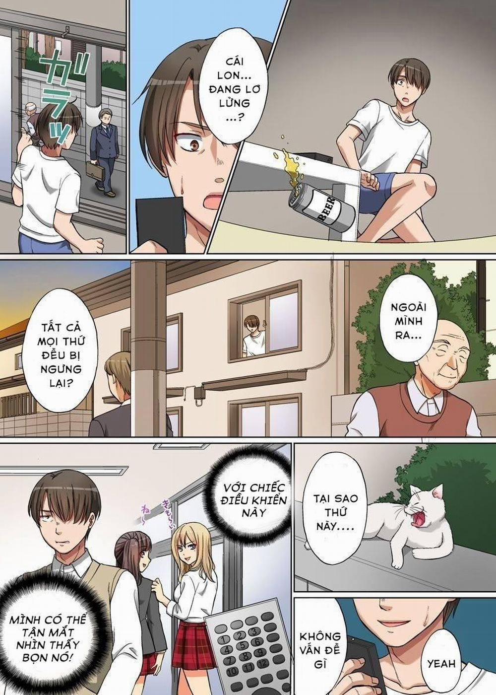 Time Stop! I tried to stop that girl’s time with the remote control Oneshot trang 3