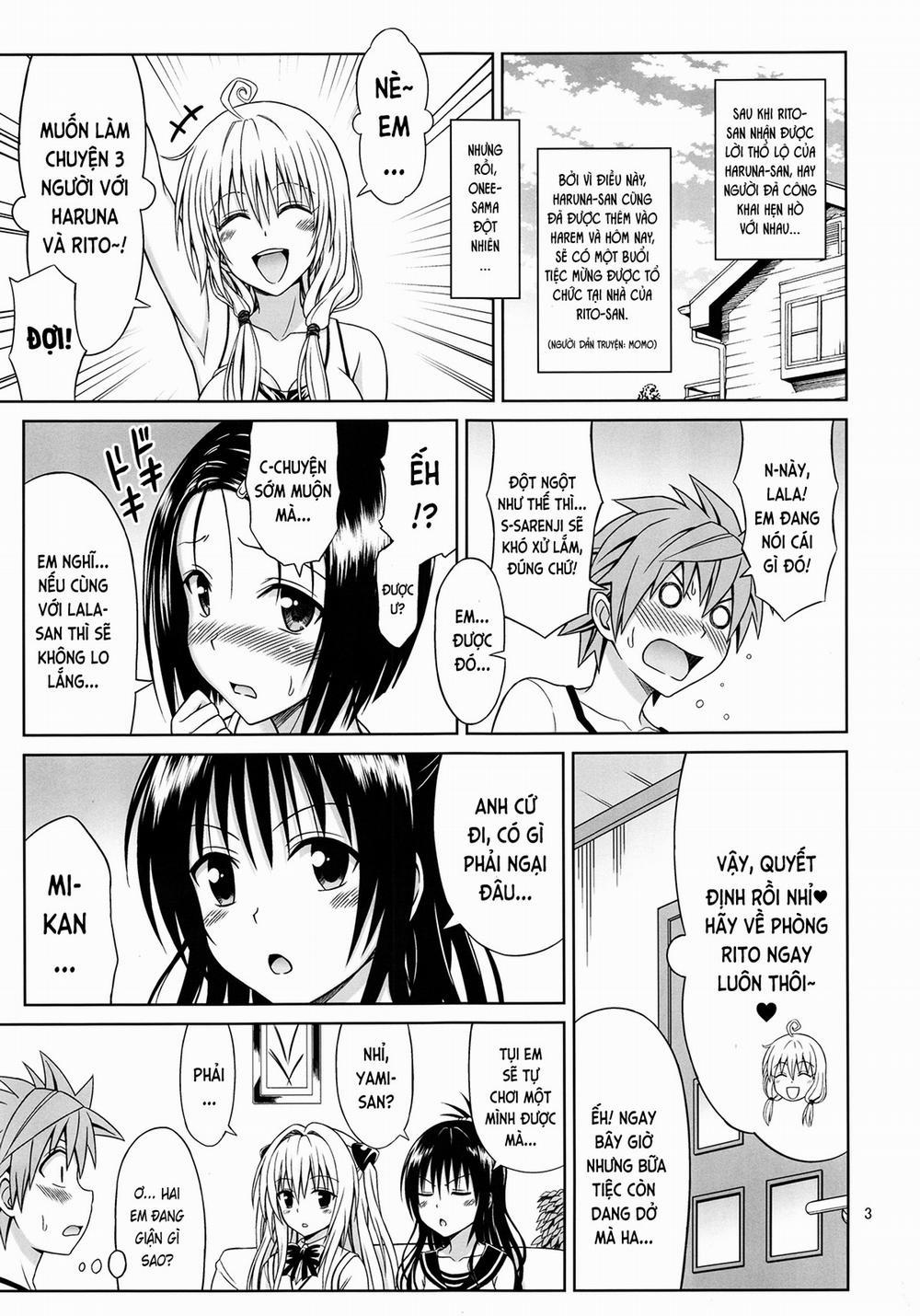 To LOVE-Ru Girls (To Love-Ru Darkness) Oneshot trang 1