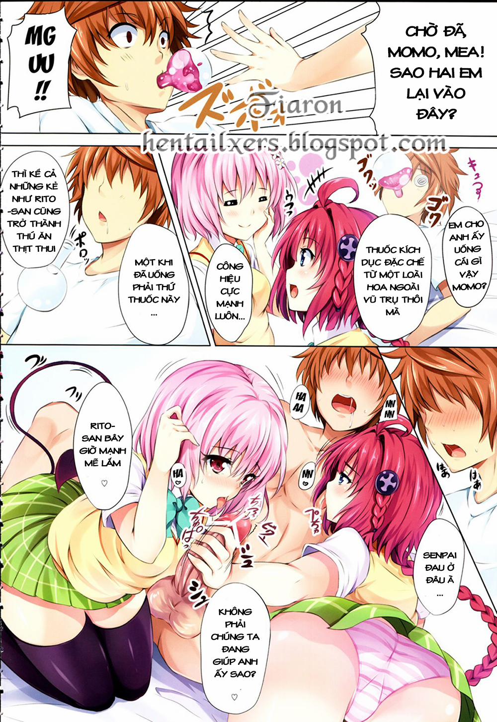 To Love-Ru Party (To Love-Ru Darkness) Oneshot trang 2