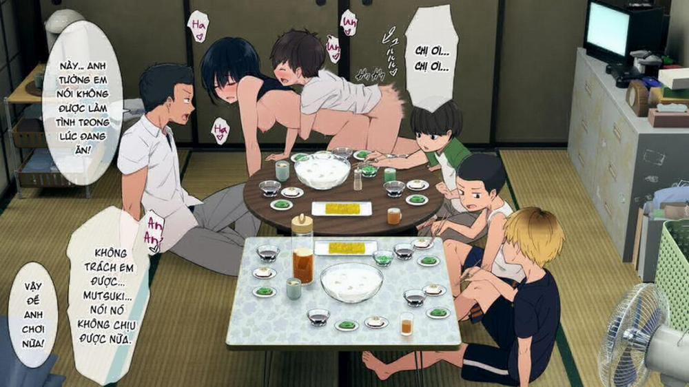 Toaru Daikazoku No Okazu Jijou ~Mamagawari Onee-Chan Funtouki~ Part 4 0 END trang 38