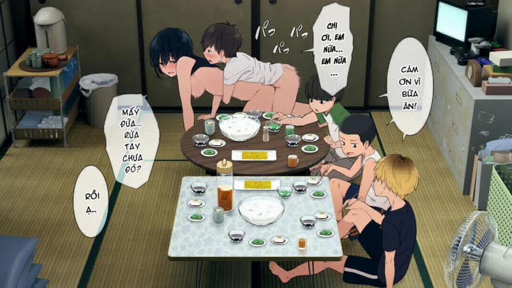Toaru Daikazoku No Okazu Jijou ~Mamagawari Onee-Chan Funtouki~ Part 4 - END trang 37