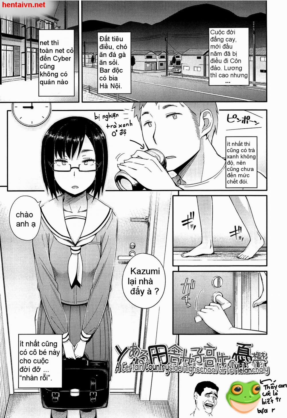 Toaru Inaka Joshikousei no Yuuutsu Oneshot trang 2