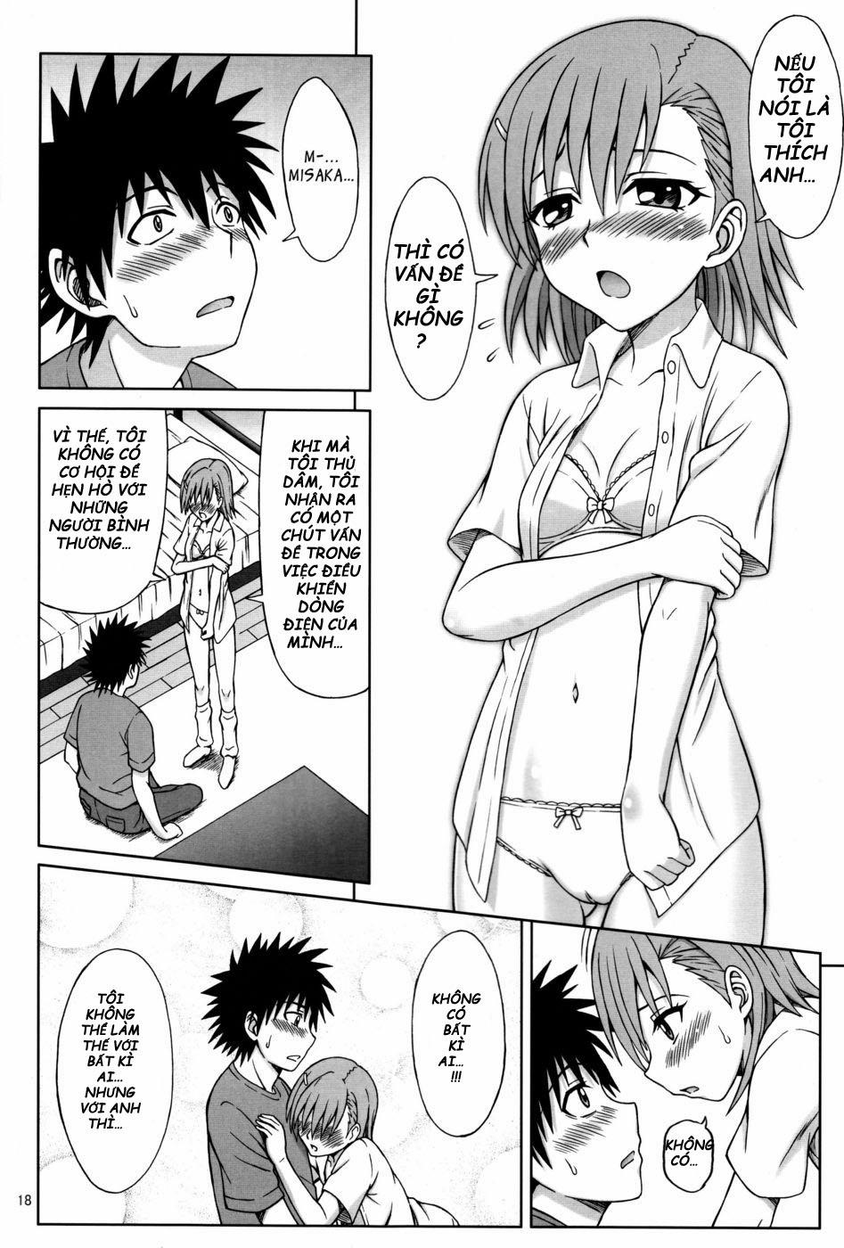 Toaru Misaka No Shouhi Denryoku (Toaru Majutsu No Index) Oneshot trang 17