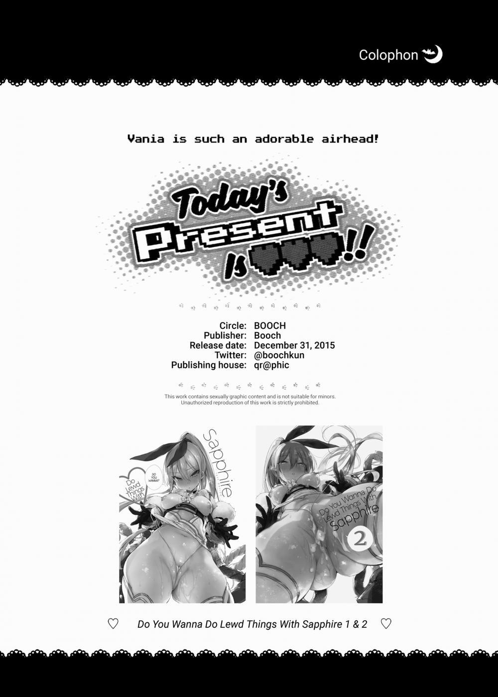 Today's Present Is ♥♥♥!! (Granblue Fantasy) Oneshot trang 32