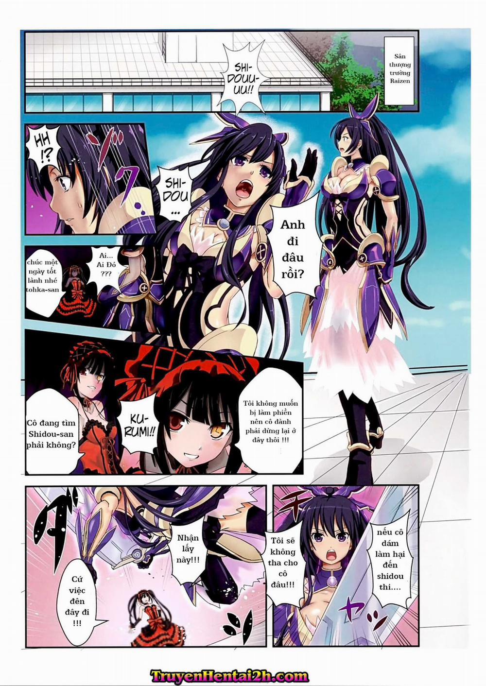 Tohka Wo Rape (Date A Live) Oneshot [Full Color] trang 2