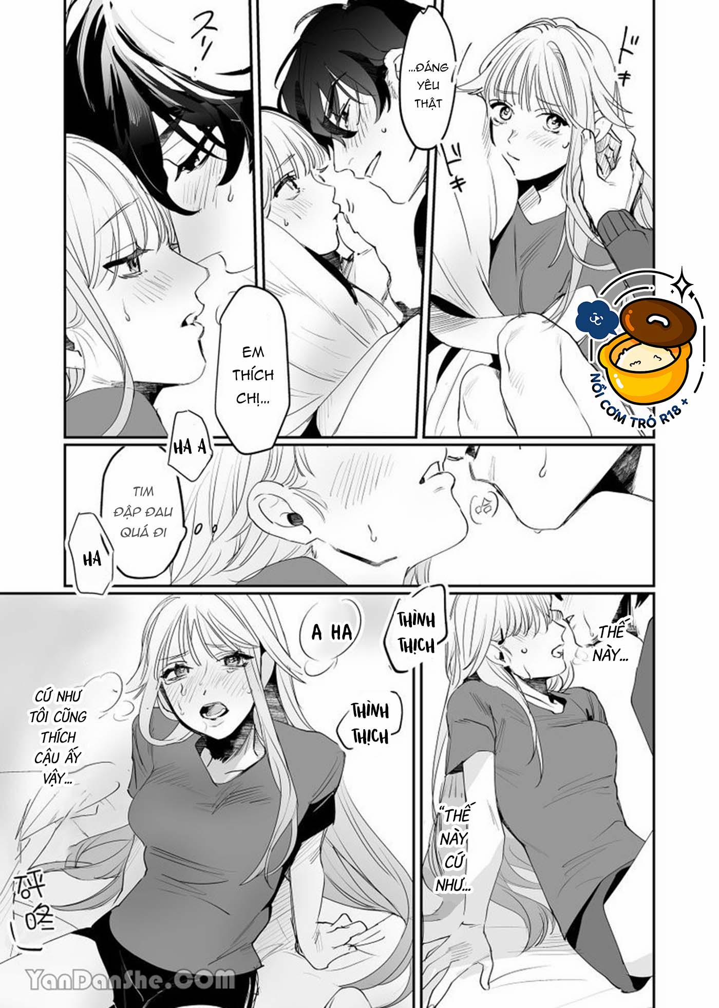 Tôi Ẩn Mình Dưới Bộ Dạng Con Trai, Chỉ Khi Làm Tình Với Cậu Ấy Mới Lộ Ra Dáng Vẻ Con Gái 4.2 trang 3