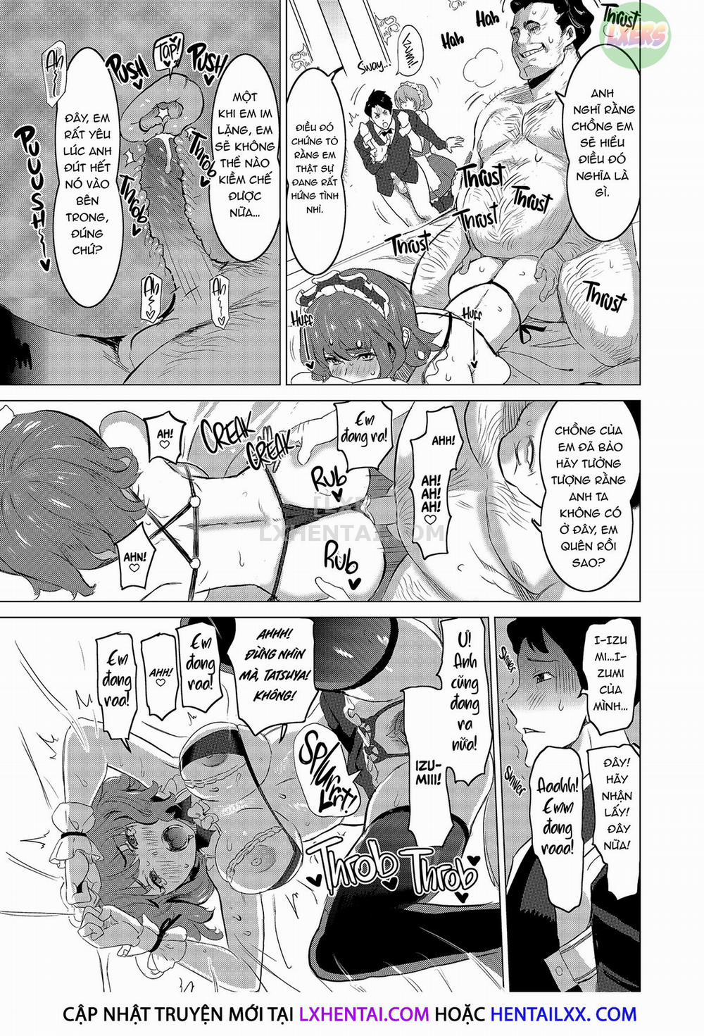 Tôi bắt vợ làm việc tại nhà thổ 2 0 Creepy Customer Fukumoto trang 21