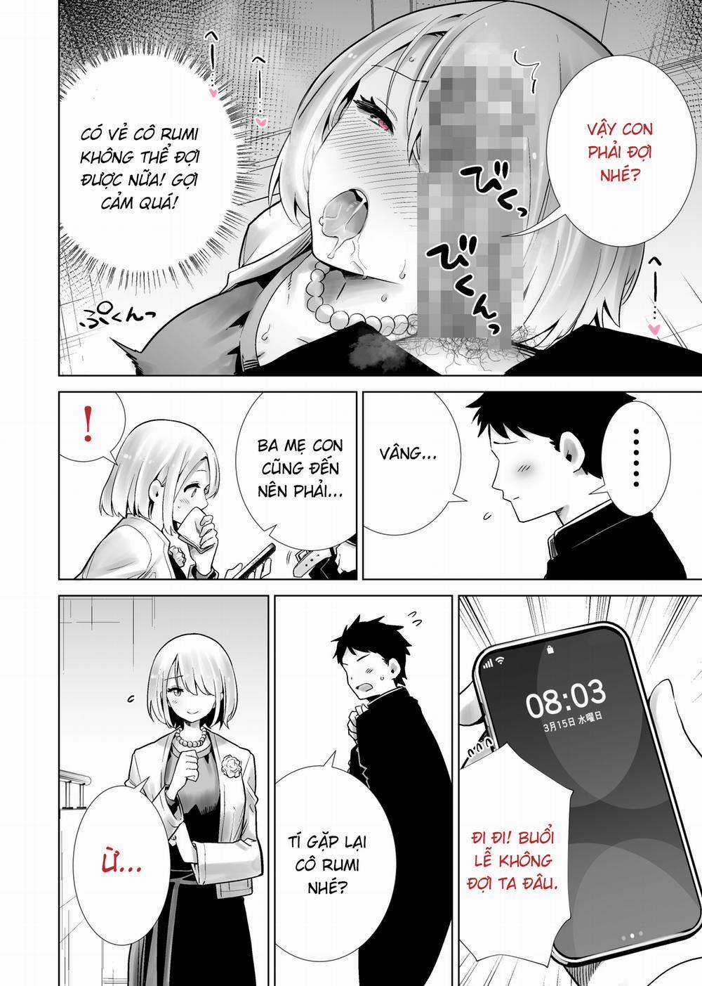 Tôi bulul mẹ thằng bạn ở lễ tốt nghiệp Oneshot ngôi trà và những đứa nhẻ trang 9