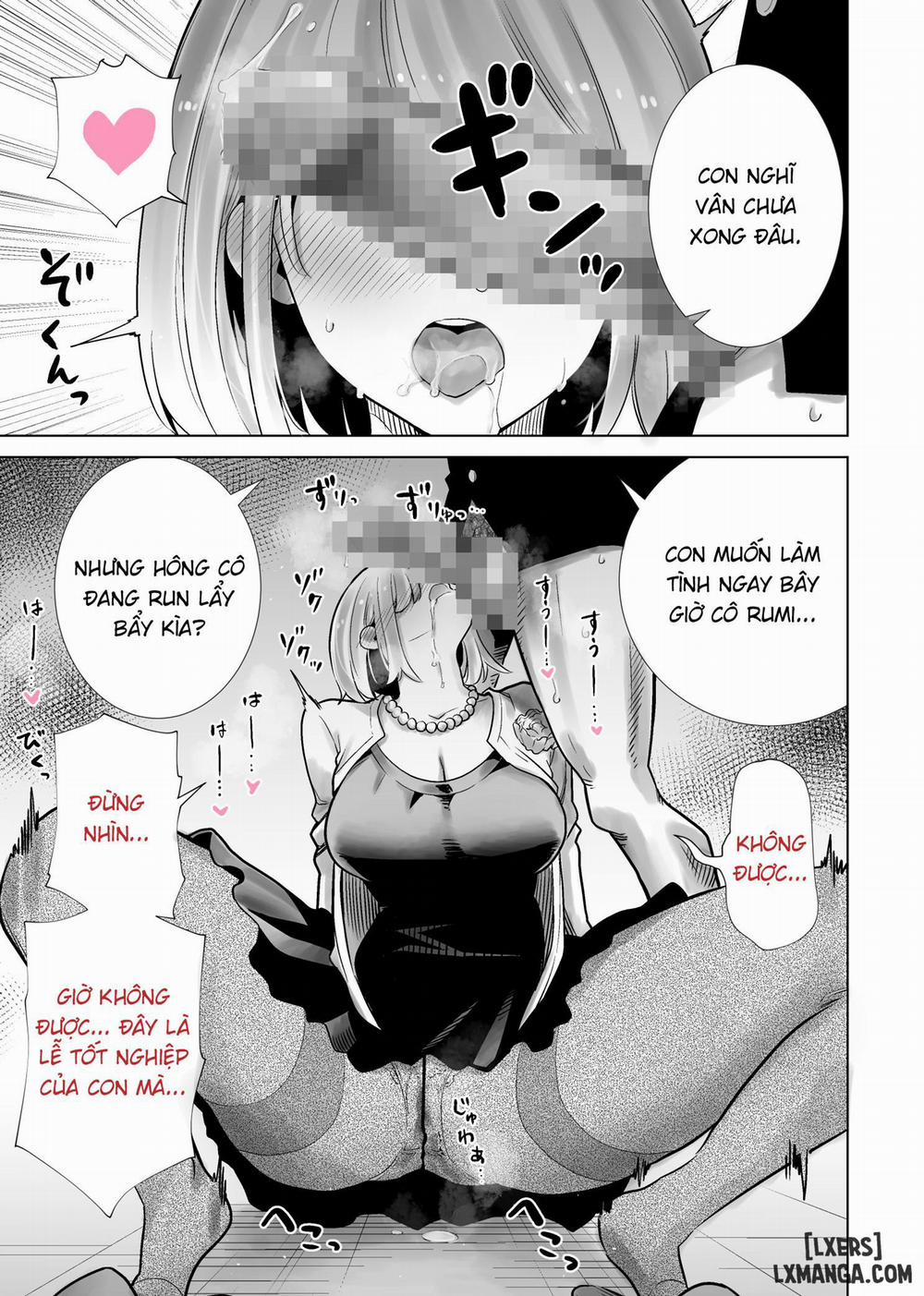 Tôi bulul mẹ thằng bạn ở lễ tốt nghiệp Oneshot trang 8