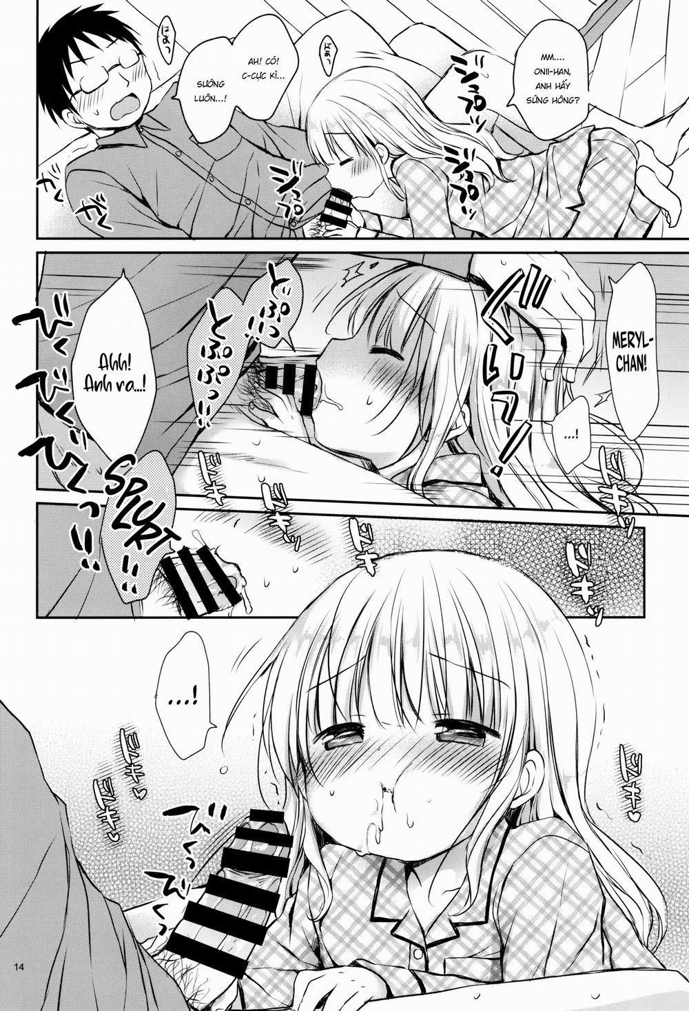 Tôi chỉ muốn Meryl-chan chăm sóc tôi thôi! Oneshot trang 13