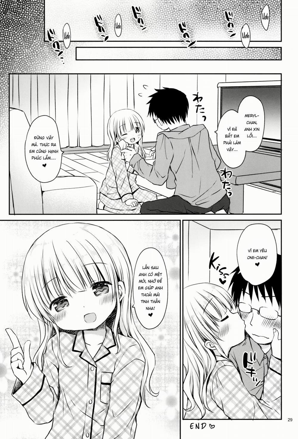 Tôi chỉ muốn Meryl-chan chăm sóc tôi thôi! Oneshot trang 28