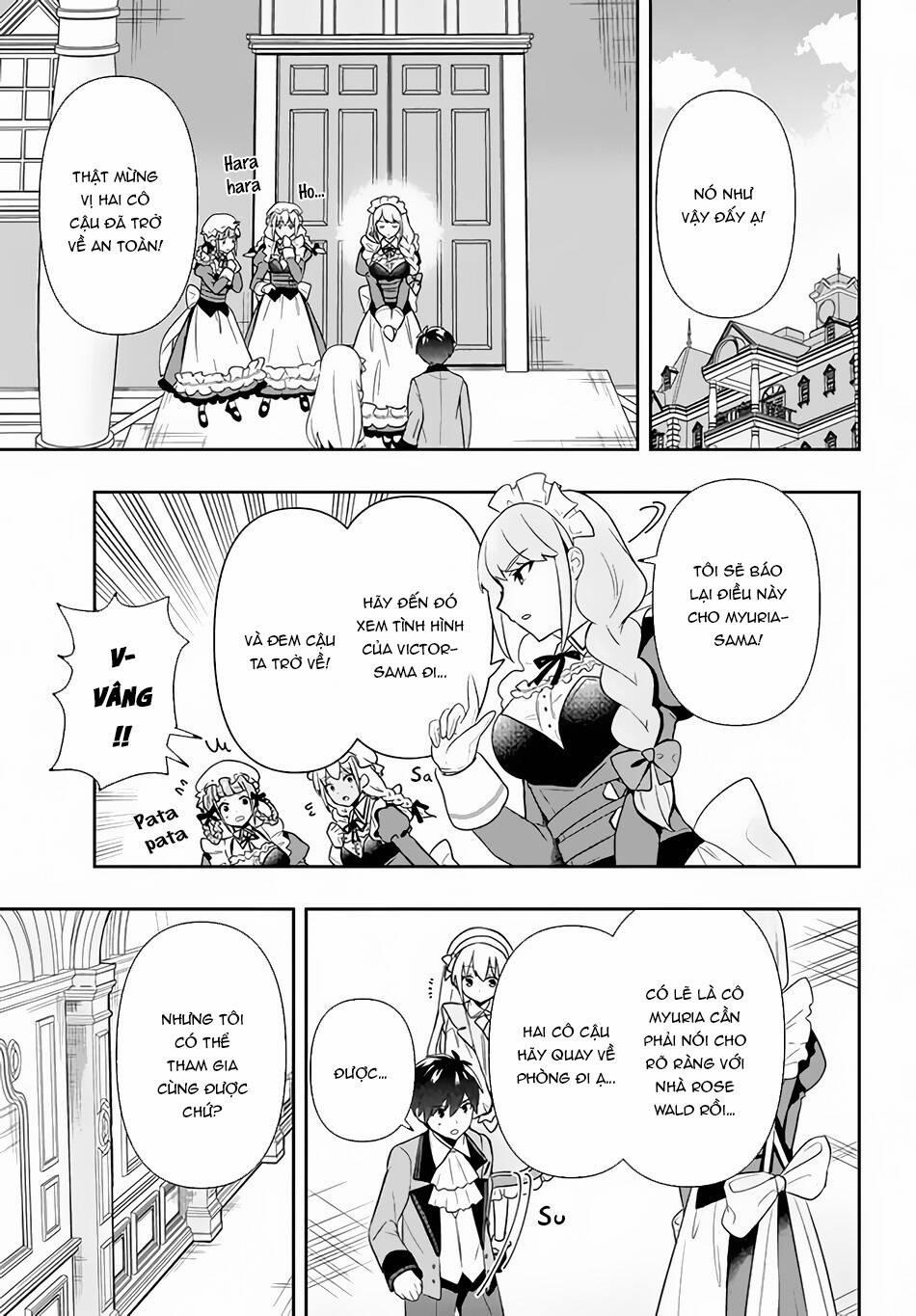 Tôi Chuyển Sinh Và Còn Nhận Được Tình Cảm Của 6 Cô Công Chúa 2 trang 11