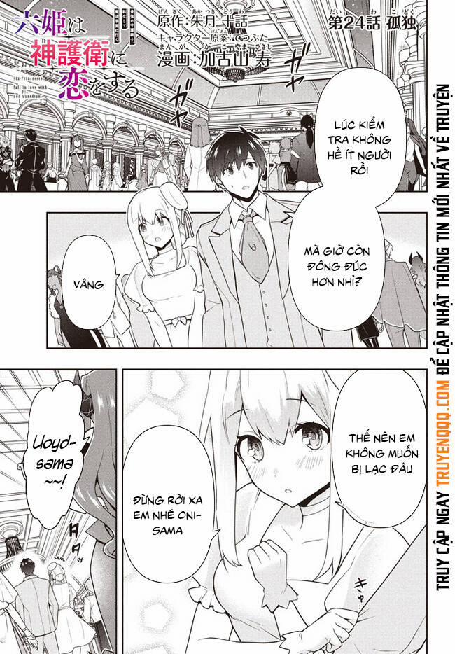 Tôi Chuyển Sinh Và Còn Nhận Được Tình Cảm Của 6 Cô Công Chúa 24 trang 1