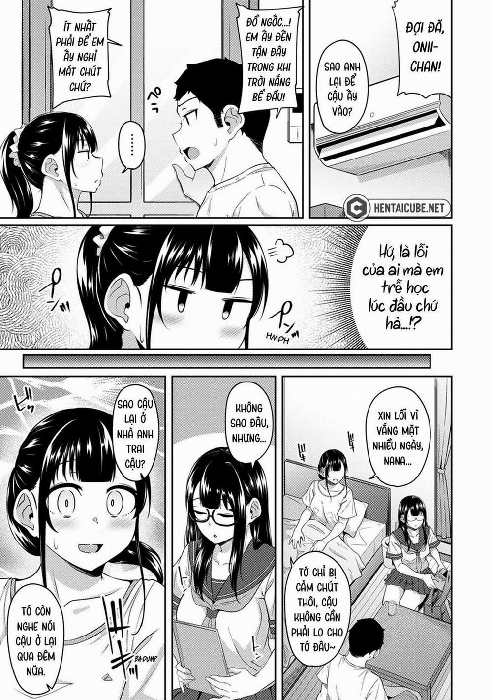 Tôi cố chịch em gái khi thấy ẻm mặc tạp dề khỏa thân... 11 trang 2