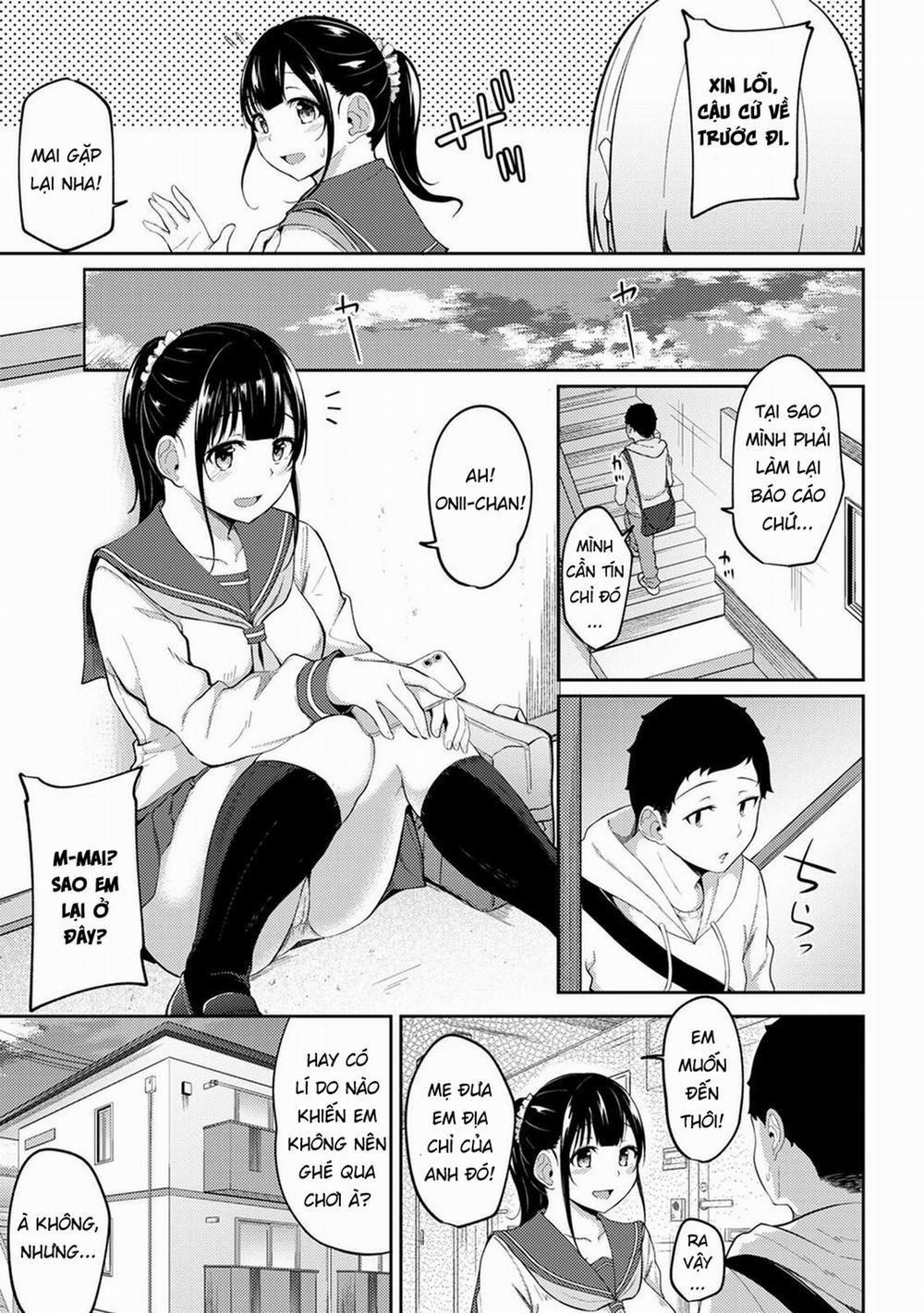 Tôi cố chịch em gái khi thấy ẻm mặc tạp dề khỏa thân... 4 trang 4