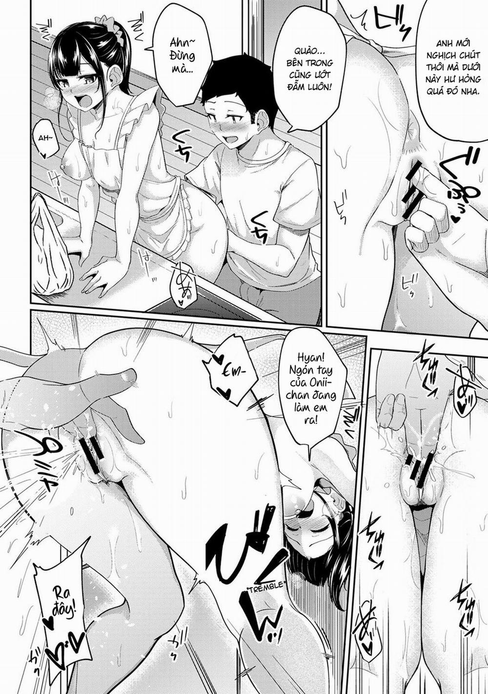 Tôi cố chịch em gái khi thấy ẻm mặc tạp dề khỏa thân... 8 trang 5