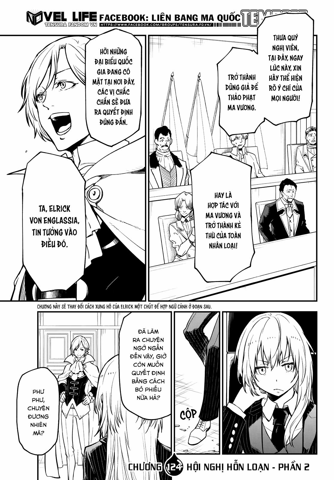 Tôi Đã Chuyển Sinh Thành Slime 124 trang 1