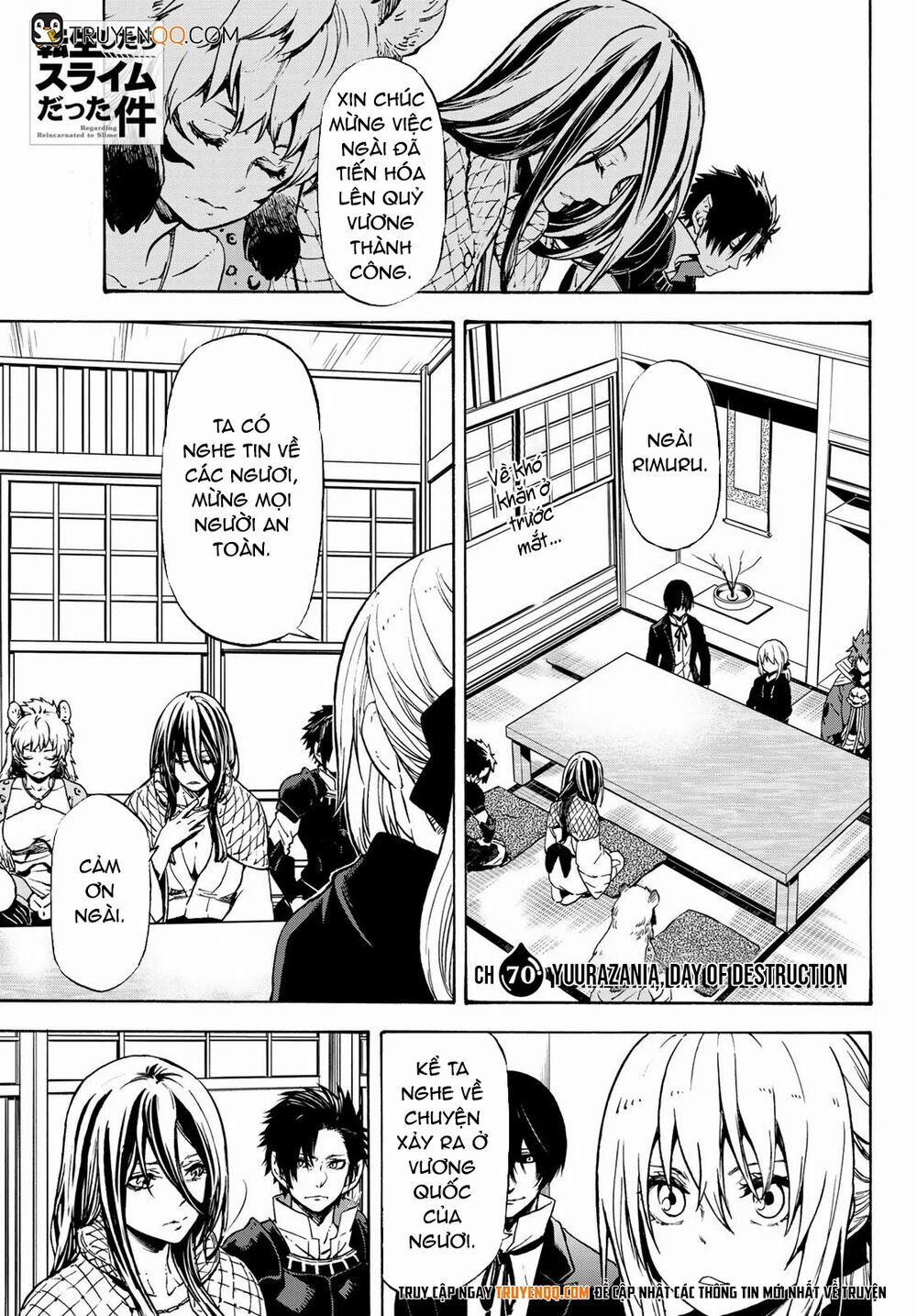 Tôi Đã Chuyển Sinh Thành Slime 70 trang 1